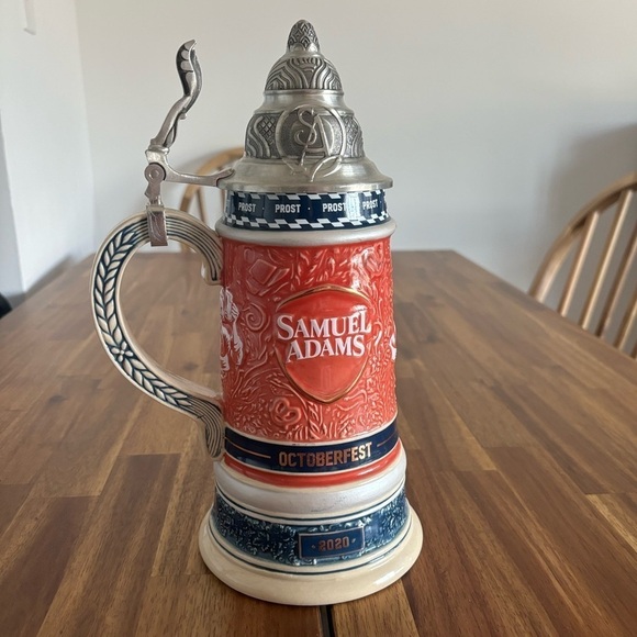 2020 Sam Adams Octoberfest Stein St Patrick’s Day Collectible Numbered Edition - Picture 4 of 16